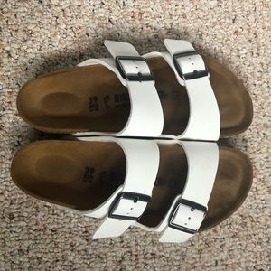 White Birkenstocks